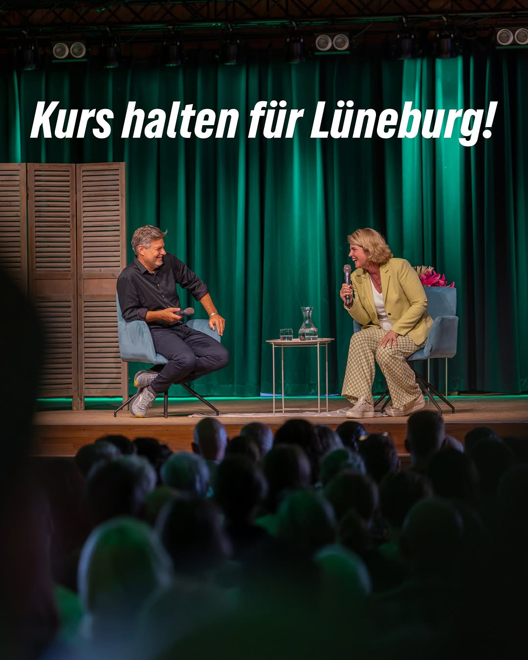 „Ich setze auf Lüneburg." Robert Habecks Fazit am Sonnabend, nach anderthalb Stunden Gespräch über unsere Stadt – über d...