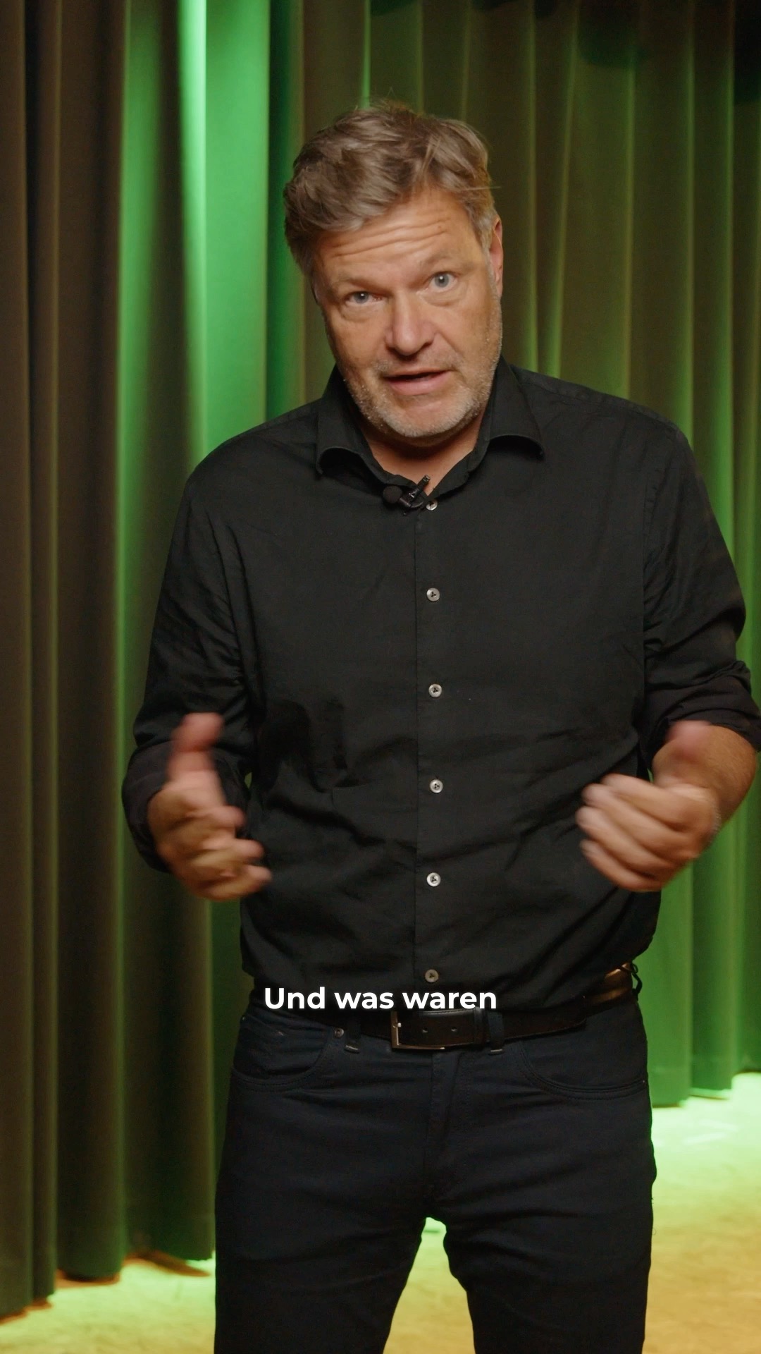 @robert.habeck hat sich festgelegt. Morgen seid ihr dran. 💚 Am 13. September Claudia wählen. 🌻