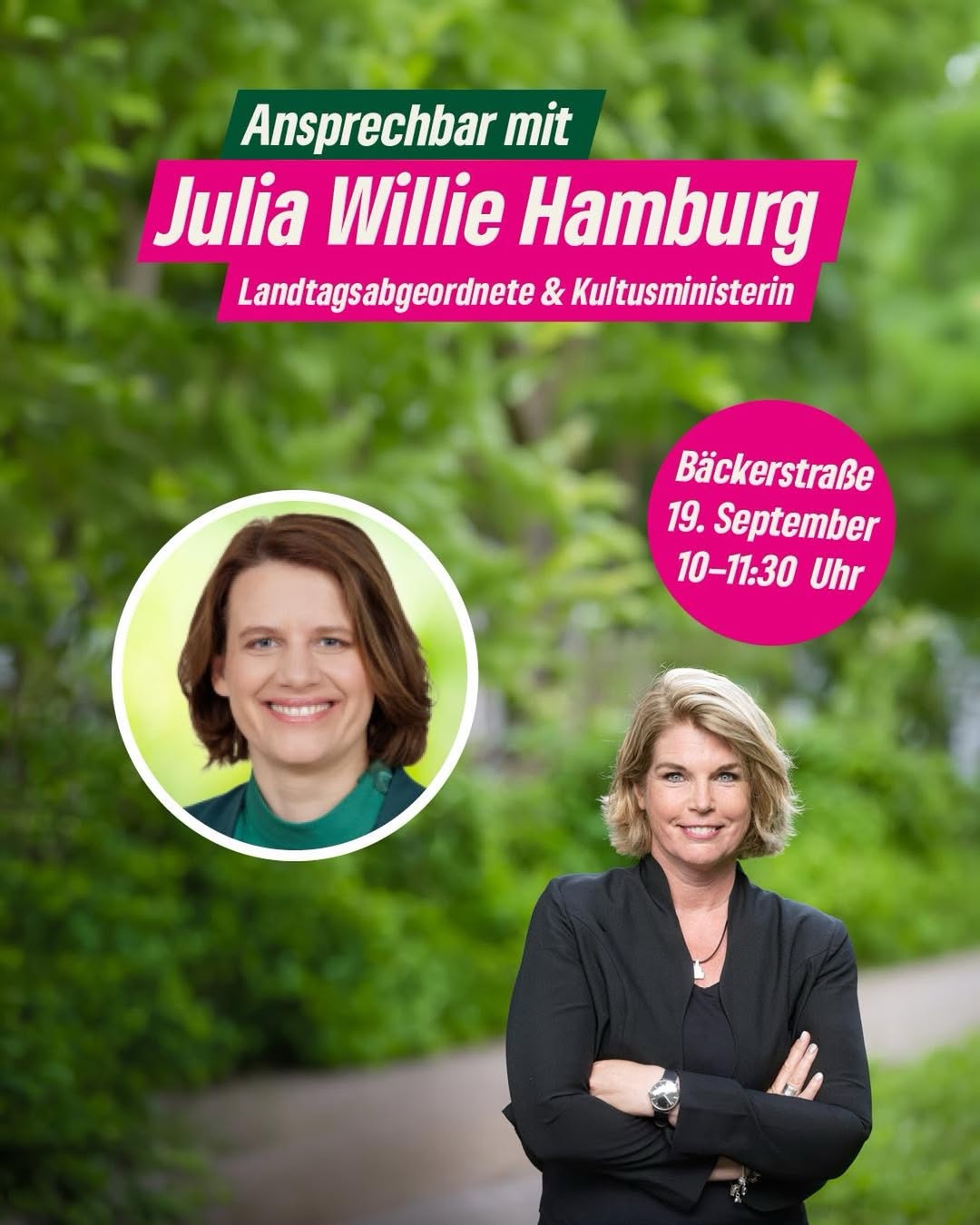 Am kommenden Samstag stehen wir, wie gewohnt in der Bäckerstraße von 10 bis 14 Uhr an der AnsprechBar. Dieses Mal unters...