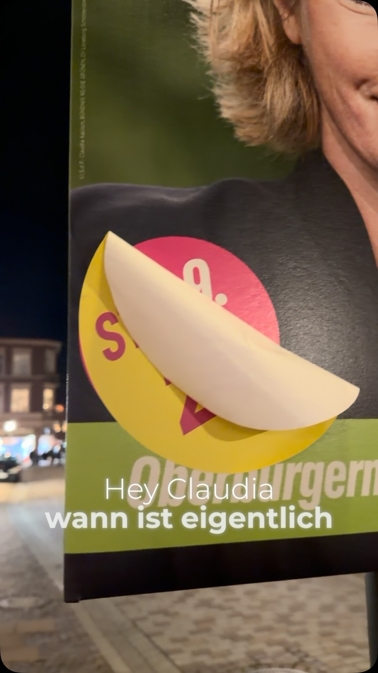 Die OB-Stichwahl in Lüneburg ist übrigens am 27. September 😉